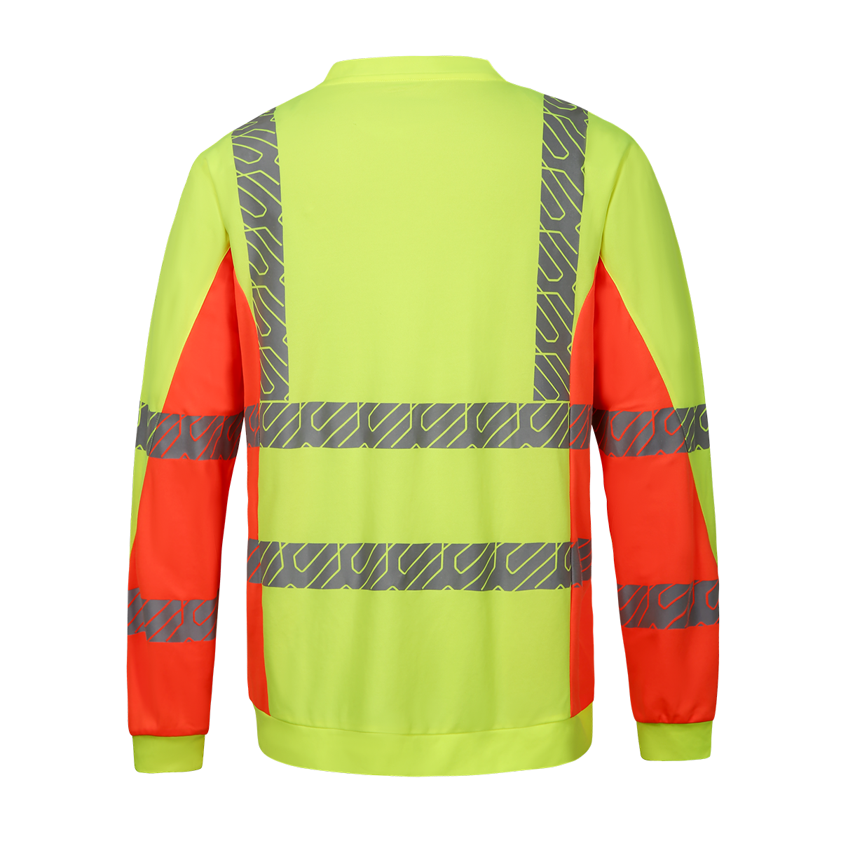 GOTHA Hi-vis Yellow Quick-dry Long Sleeve Work T-shirt - Werkvis