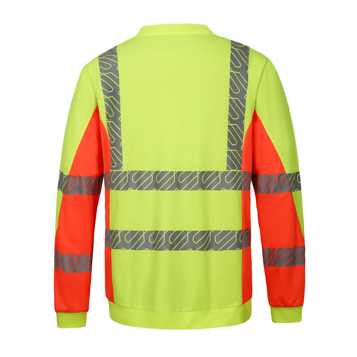 GOTHA Hi-vis Yellow Quick-dry Long Sleeve Work T-shirt - Werkvis
