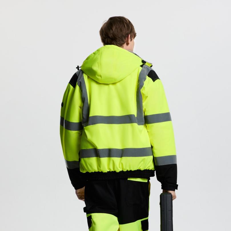 LUBECK - WJ302 - Hi-vis Winter Bomber - Werkvis