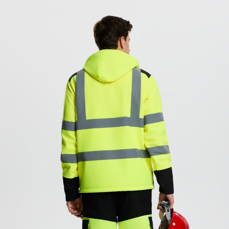 UTRECH- WS301 - Hi-vis Softshell Jacket - Werkvis