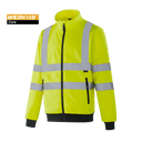 POZNAN - WF301 - Hi-vis Zipper Sweatshirt - Werkvis