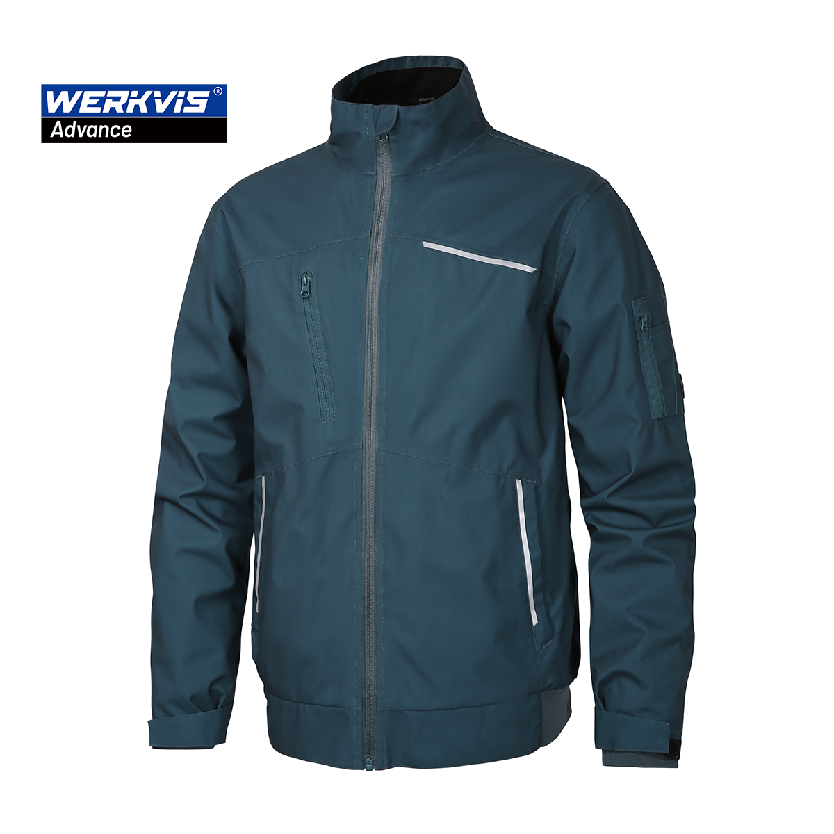 VIENNA Black Waterproof High-Stretch Work Jacket - Werkvis