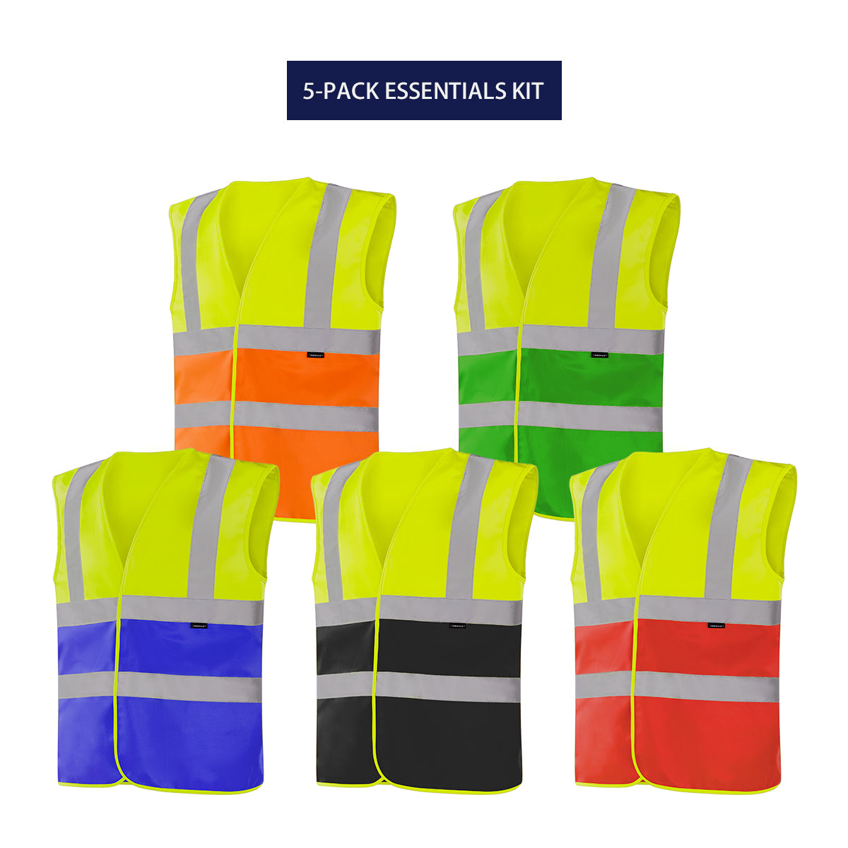 SAARBRUCKEN - 5pcs essentials pack WV203 - Hi-vis Vest - Werkvis