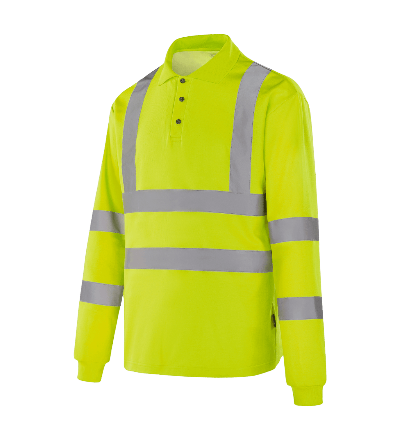 GENEVE - WT302 - Hi - vis long sleeve POLO - Werkvis