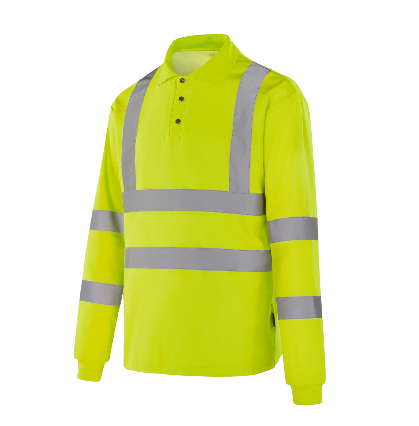 GENEVE - WT302 - Hi-vis long sleeve POLO - Werkvis