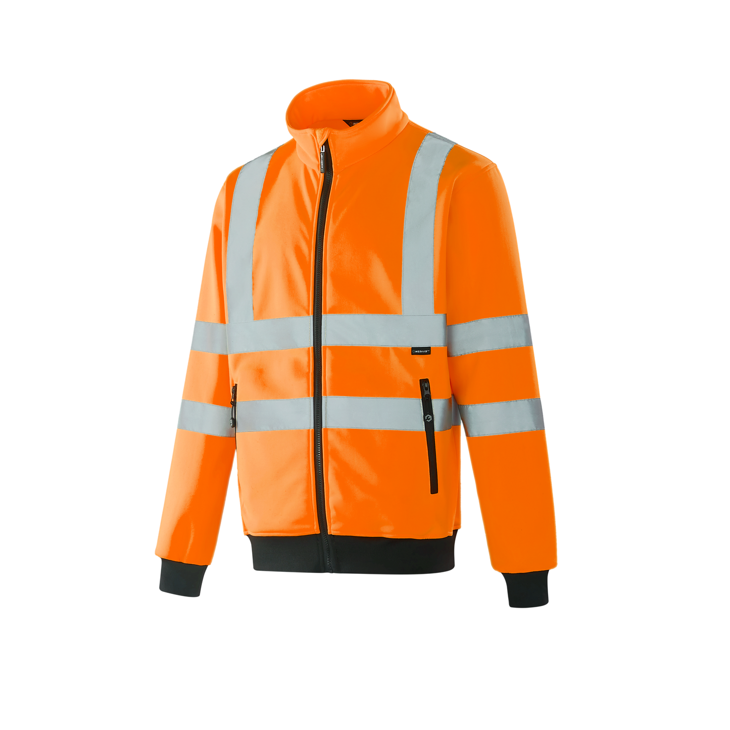 POZNAN - WF301 - Hi-vis Zipper Sweatshirt - Werkvis