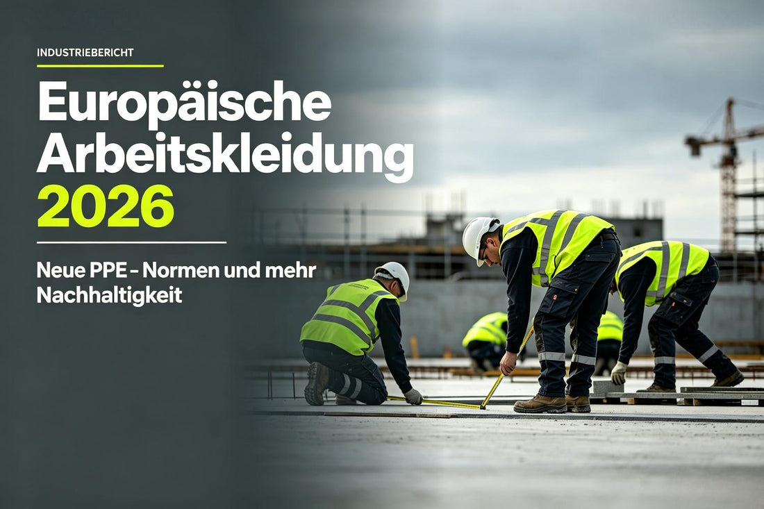 Europäische Arbeitskleidung 2026: Neue PPE-Normen und mehr Nachhaltigkeit