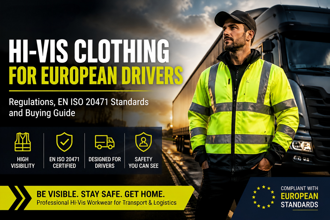 Hi-Vis Clothing for European Drivers: EN ISO 20471 Standards, Regulations and Buying Guide