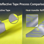Heat Transfer Reflective Tape vs Sewn Reflective Tape: What’s the Difference?