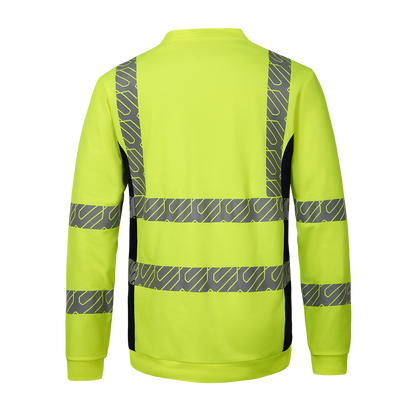 ESSEN Hi-vis Two-Tone Long Sleeve Work T-shirt - Werkvis