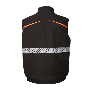 OSLO Black Insulated Sleeveless Work Jacket - Werkvis