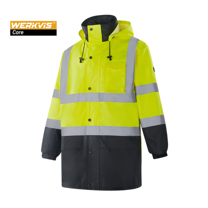 DRESDEN - WR301 - Hi-vis Rain Jacket Class 3 - Werkvis