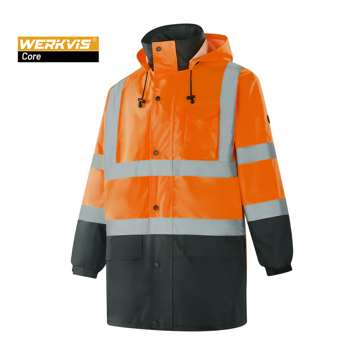 DRESDEN - WR301 - Hi-vis Rain Jacket Class 3 - Werkvis