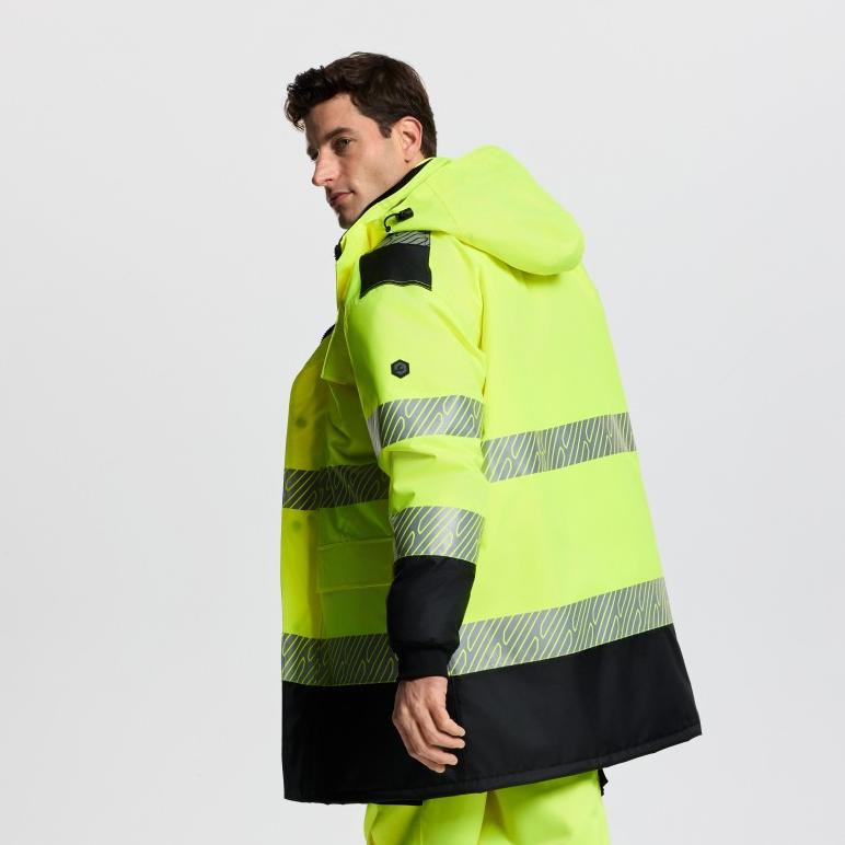 ROSTOCK - WJ306 - Hi-vis Winter Parka - Werkvis