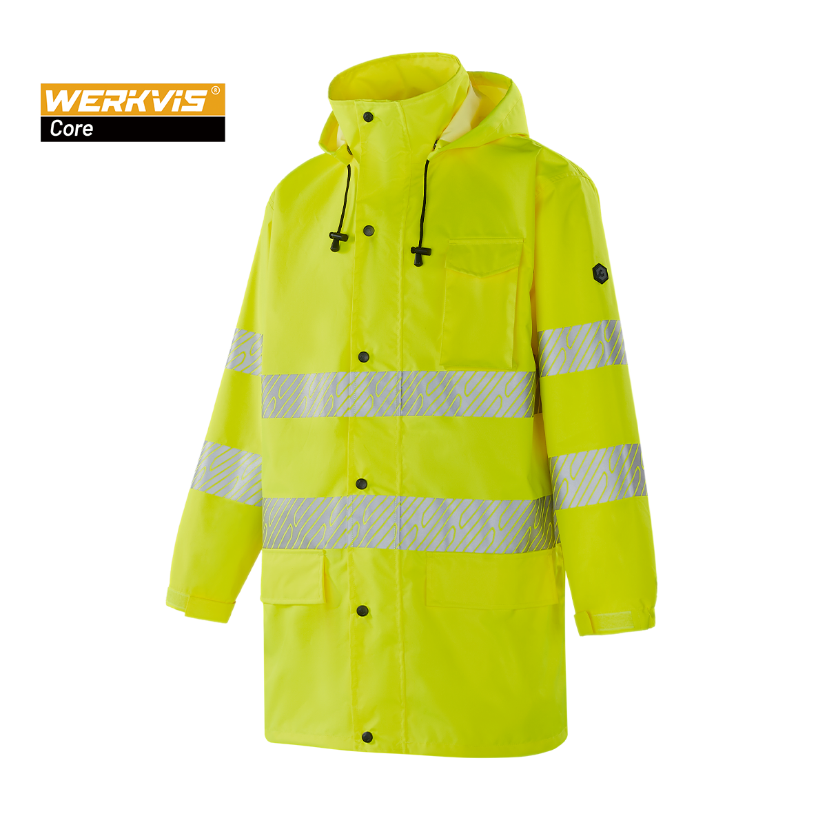 GRANADA - WR302 - Hi-vis Rain Jacket Class 3 - Werkvis