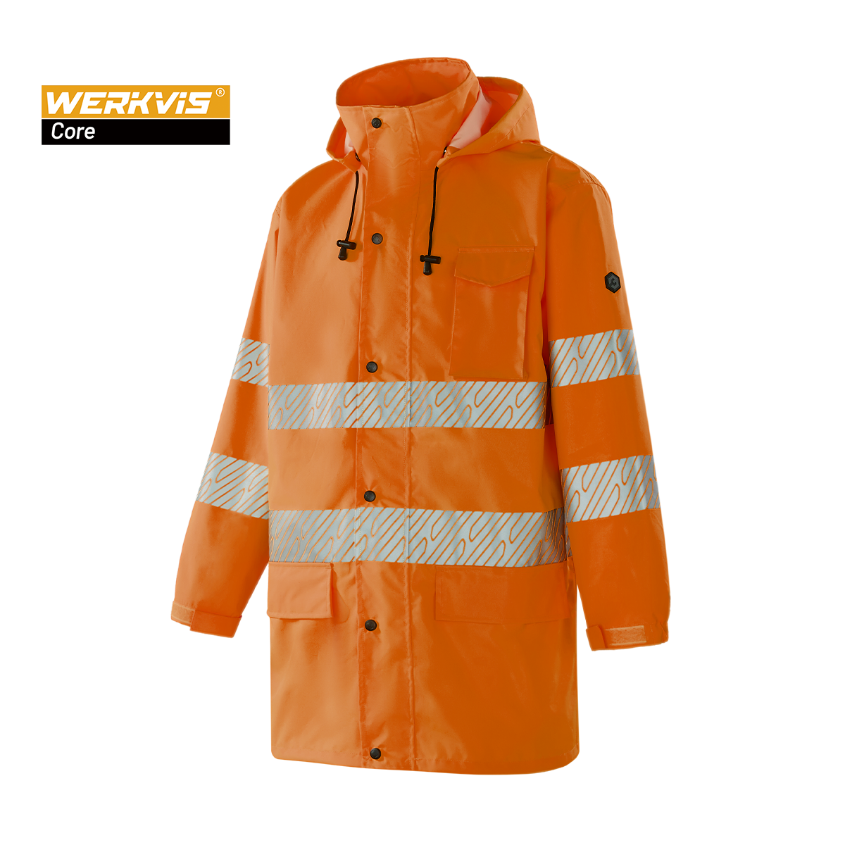 GRANADA - WR302 - Hi-vis Rain Jacket Class 3 - Werkvis