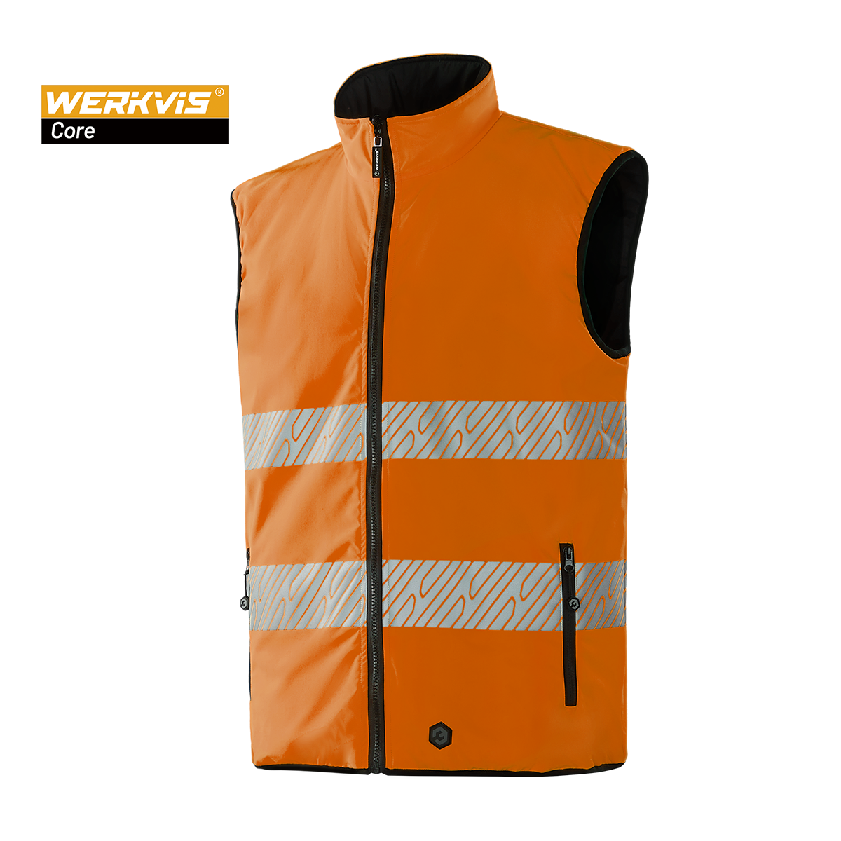 WERKVIS WJ201 Hi Vis Jacket | Reversible Waterproof Safety Jacket