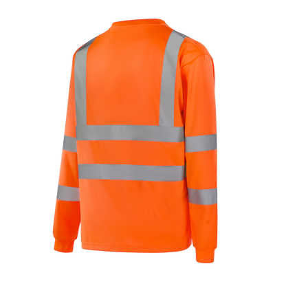 LEIPZIG- WT301 - Hi-vis long sleeve T-shirt - Werkvis