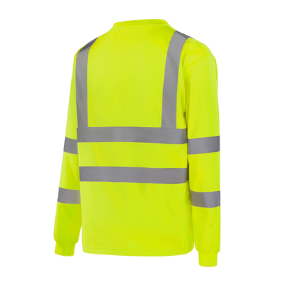 LEIPZIG- WT301 - Hi-vis long sleeve T-shirt - Werkvis