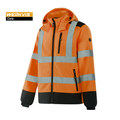 UTRECH- WS301 - Hi-vis Softshell Jacket - Werkvis
