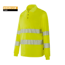 TOULON - WT304 - Hi-vis long sleeve POLO - Werkvis