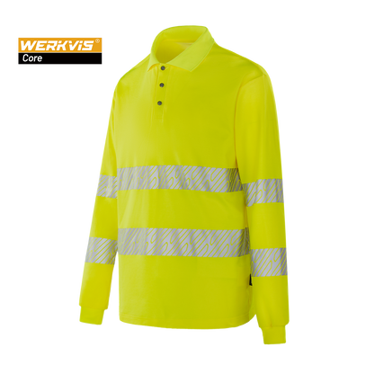 TOULON - WT304 - Hi-vis long sleeve POLO - Werkvis