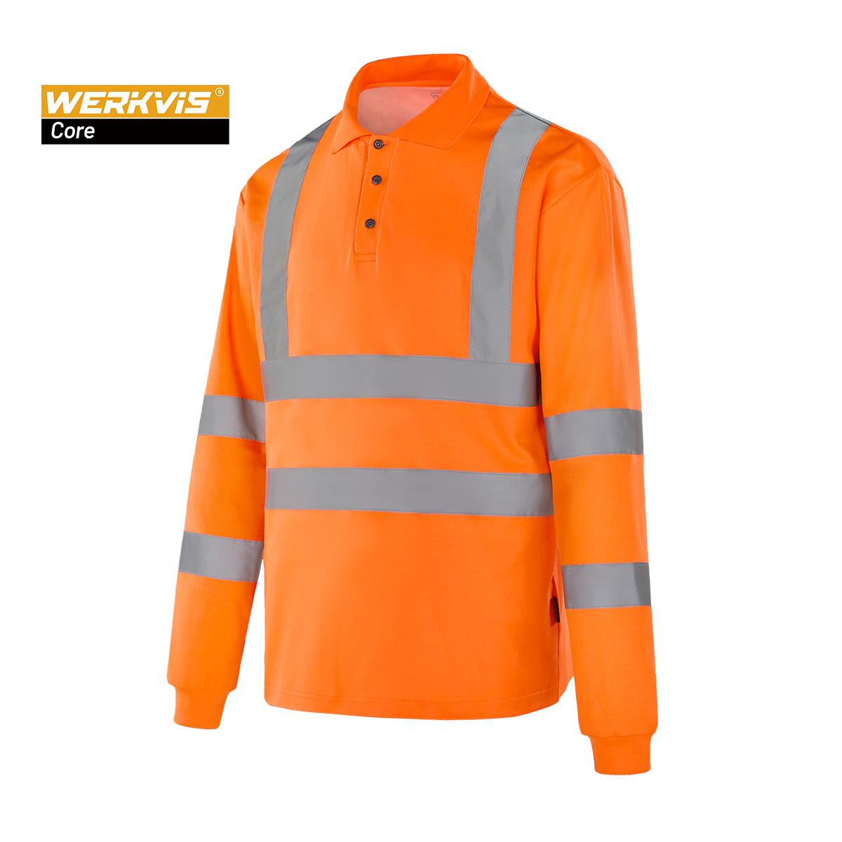 GENEVE - WT302 - Hi-vis long sleeve POLO - Werkvis