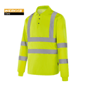 GENEVE - WT302 - Hi-vis long sleeve POLO - Werkvis