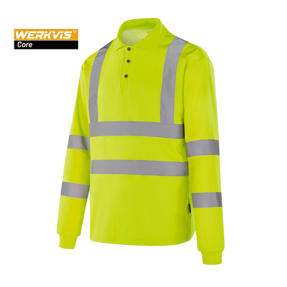 GENEVE - WT302 - Hi-vis long sleeve POLO - Werkvis