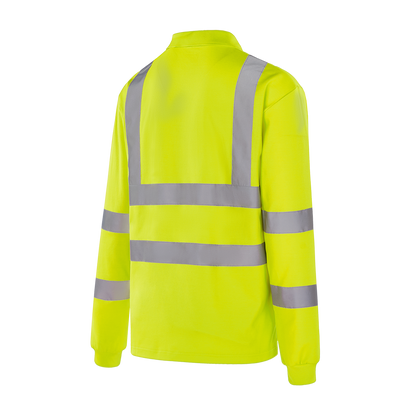 GENEVE - WT302 - Hi-vis long sleeve POLO - Werkvis