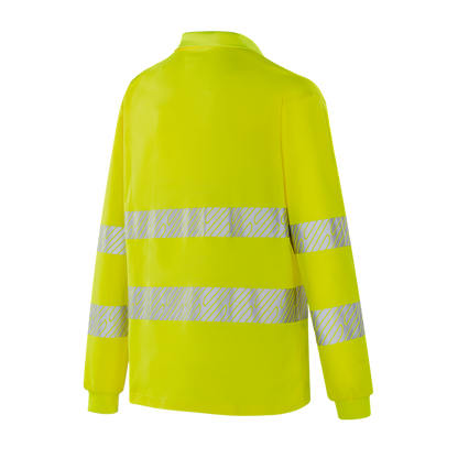 TOULON - WT304 - Hi-vis long sleeve POLO - Werkvis