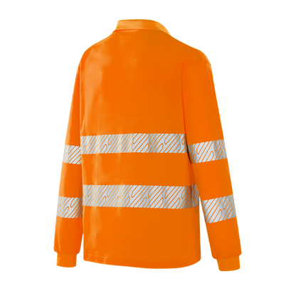 TOULON - WT304 - Hi-vis long sleeve POLO - Werkvis