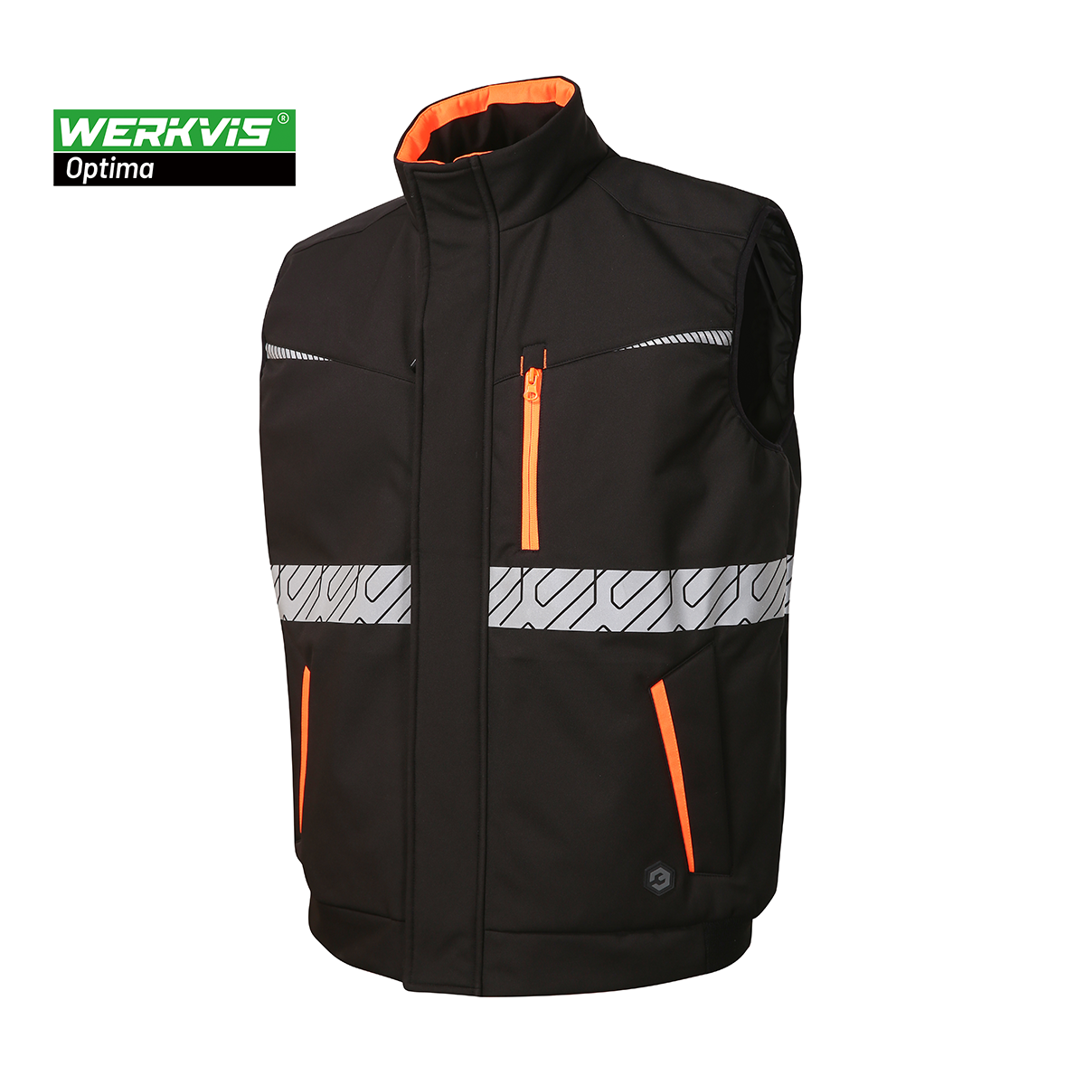 OSLO Black Insulated Sleeveless Work Jacket - Werkvis