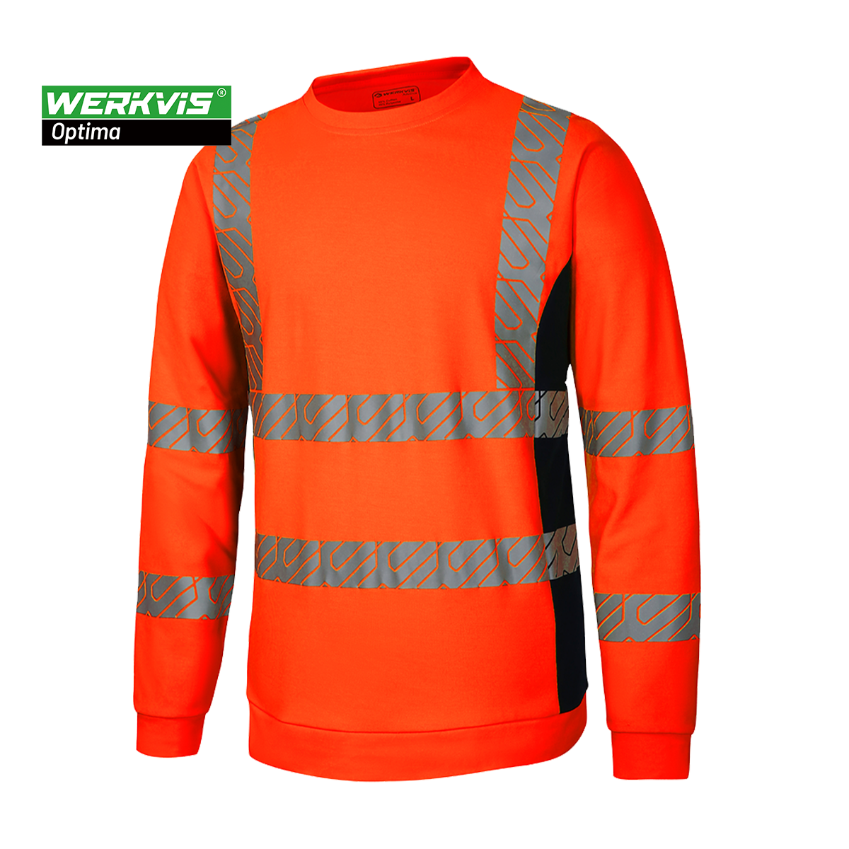 ESSEN Hi-vis Two-Tone Long Sleeve Work T-shirt - Werkvis