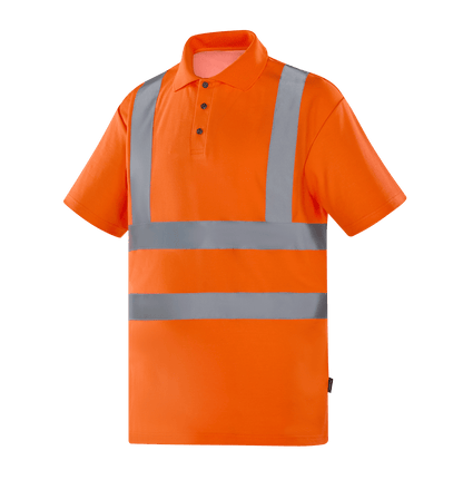 BRISTOL - WT202 - Hi - vis short sleeve POLO - Werkvis