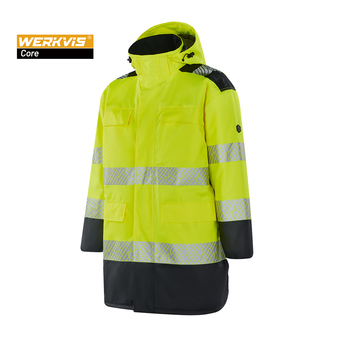 ROSTOCK - WJ306 - Hi-vis Winter Parka - Werkvis