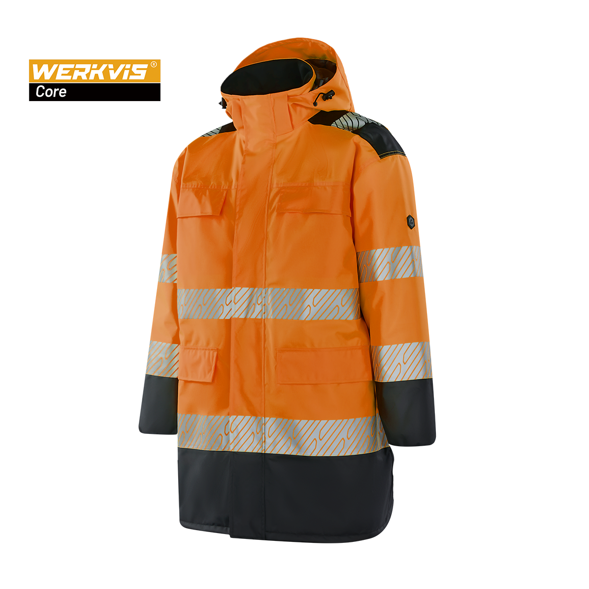 ROSTOCK - WJ306 - Hi-vis Winter Parka - Werkvis