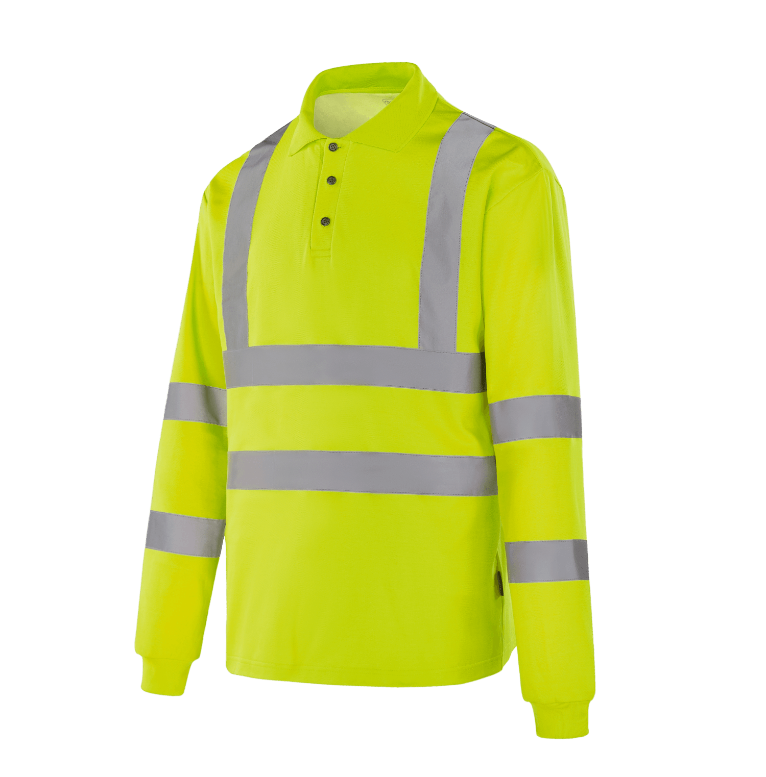 GENEVE - WT302 - Hi - vis long sleeve POLO - Werkvis