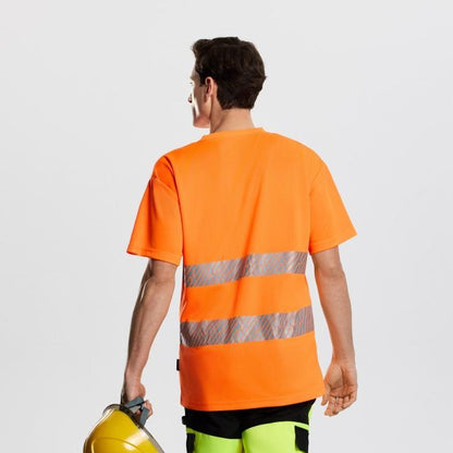 MALAGA - WT203 - Hi - vis short sleeve T-shirt - Werkvis