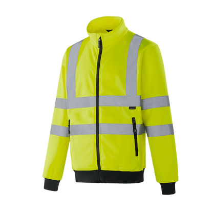 POZNAN - WF301 - Hi - vis Zipper Sweatshirt - Werkvis