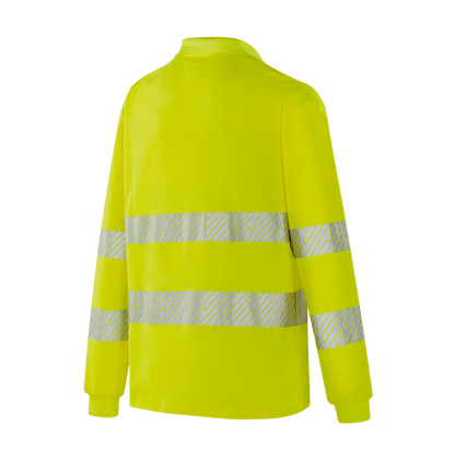 TOULON - WT304 - Hi - vis long sleeve POLO - Werkvis