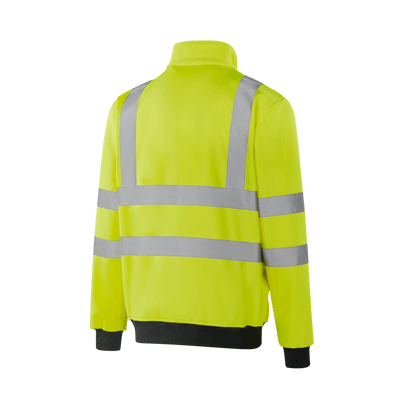 POZNAN - WF301 - Hi-vis Zipper Sweatshirt - Werkvis