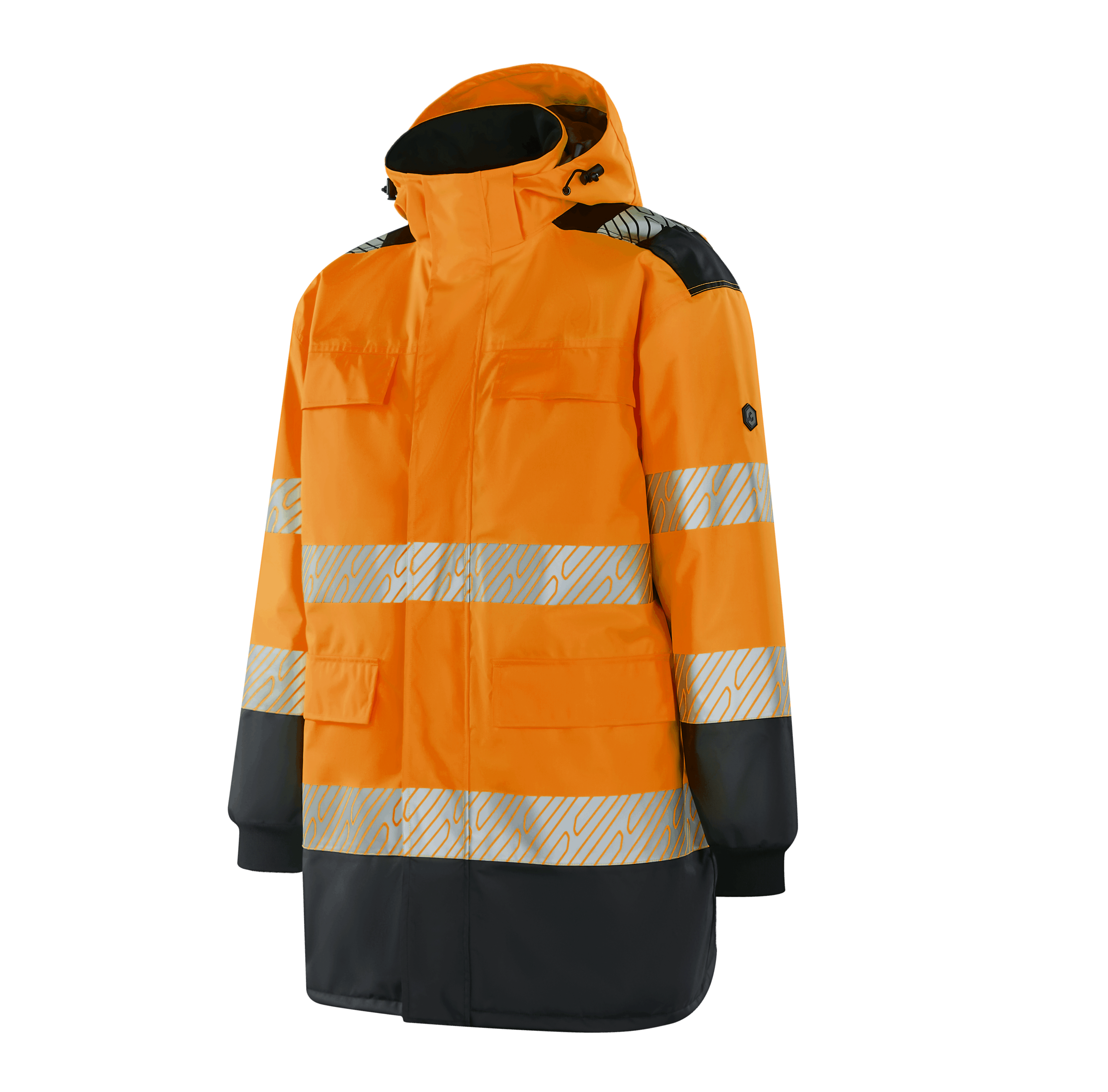ROSTOCK - WJ306 - Hi-vis Winter Parka - Werkvis