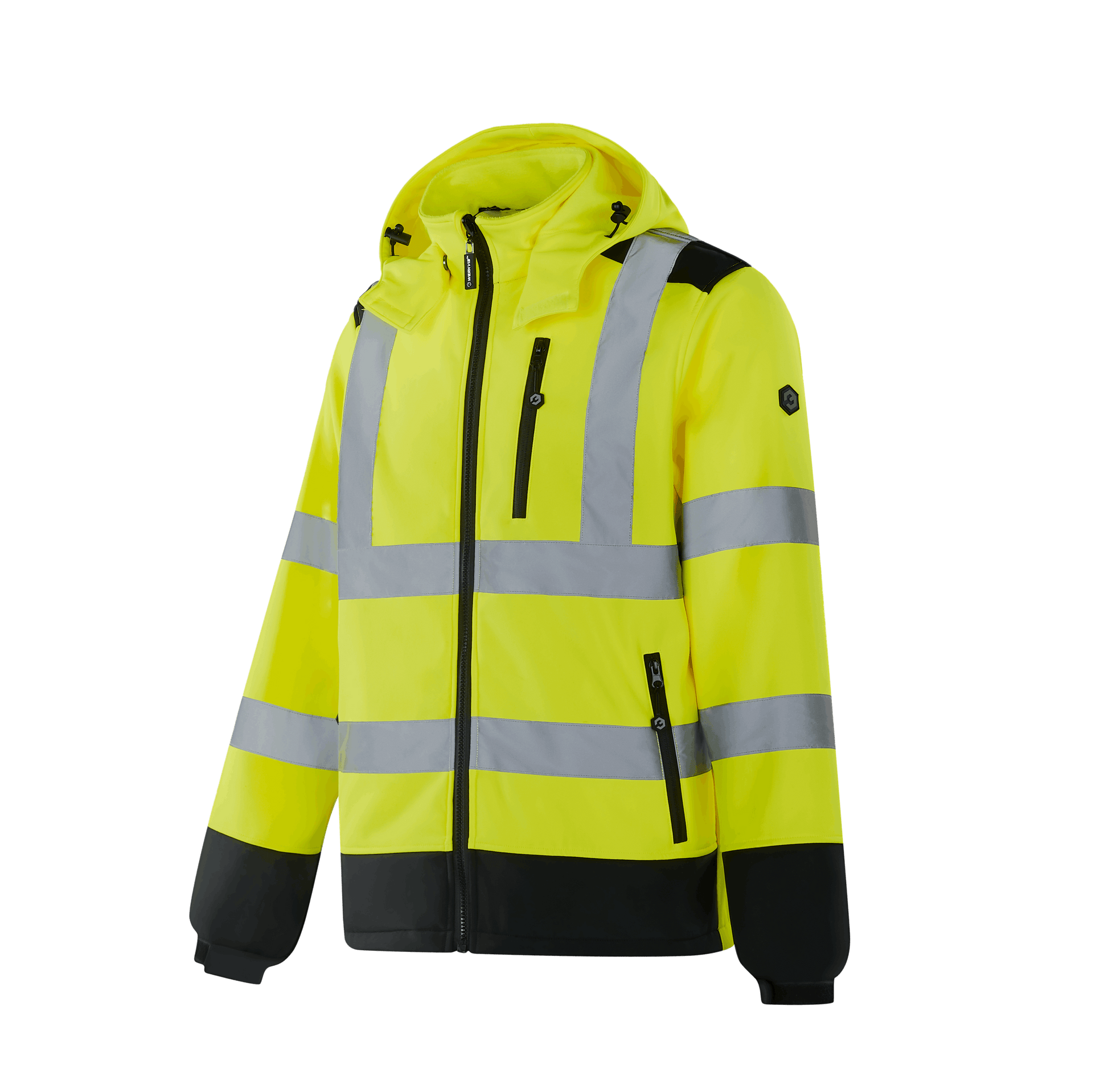 UTRECH- WS301 - Hi-vis Softshell Jacket - Werkvis