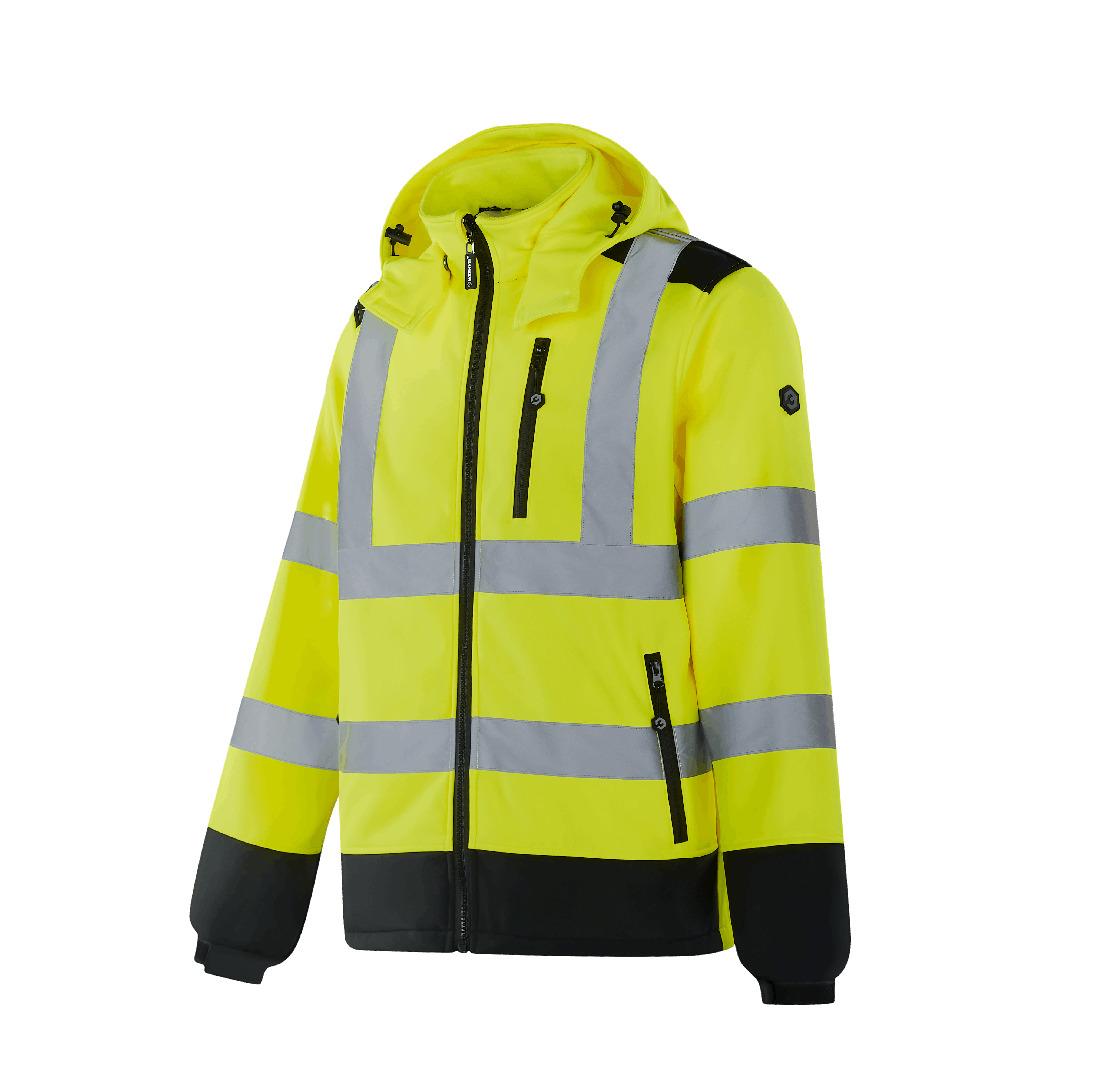 UTRECH- WS301 - Hi-vis Softshell Jacket - Werkvis
