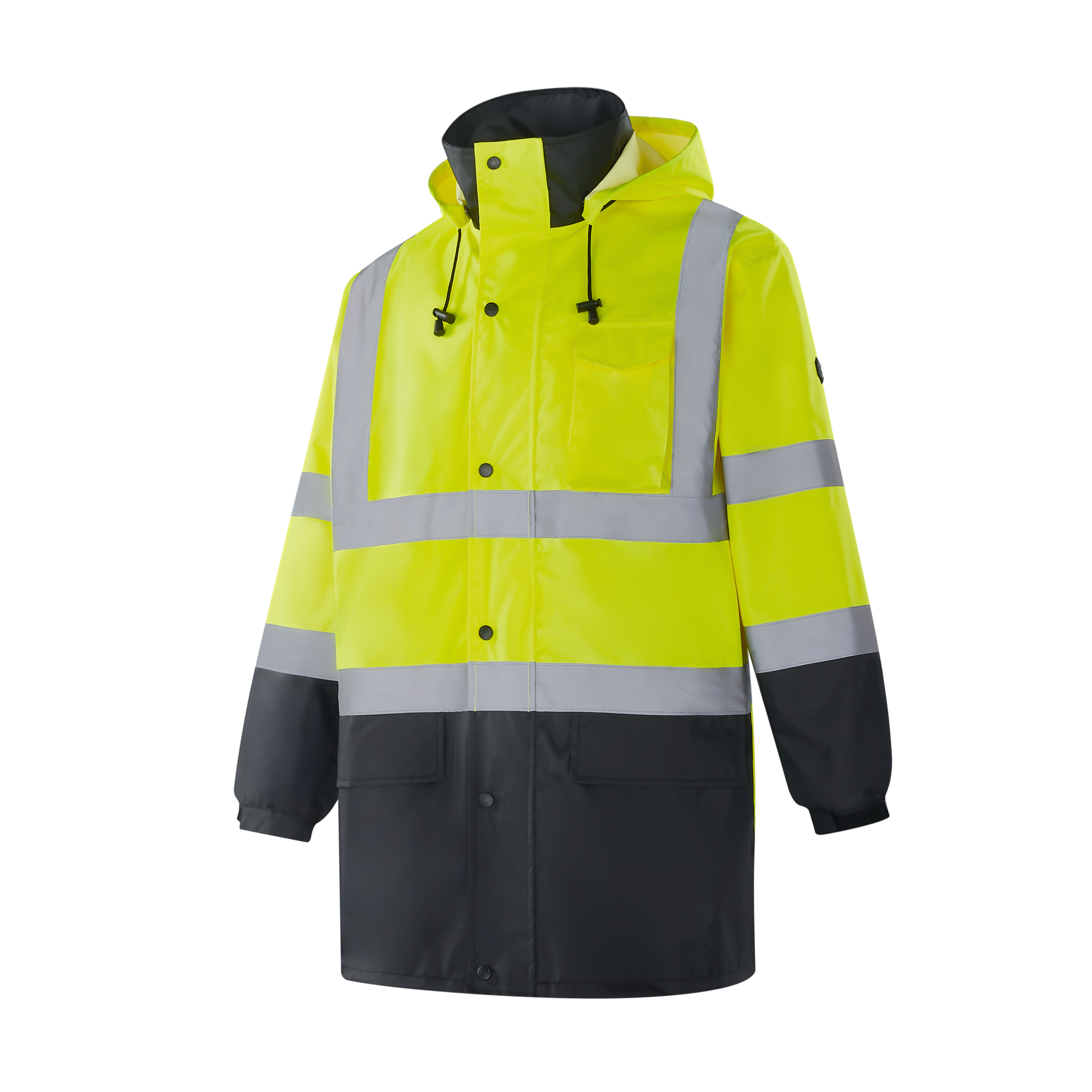 DRESDEN - WR301 - Hi-vis Rain Jacket Class 3 - Werkvis