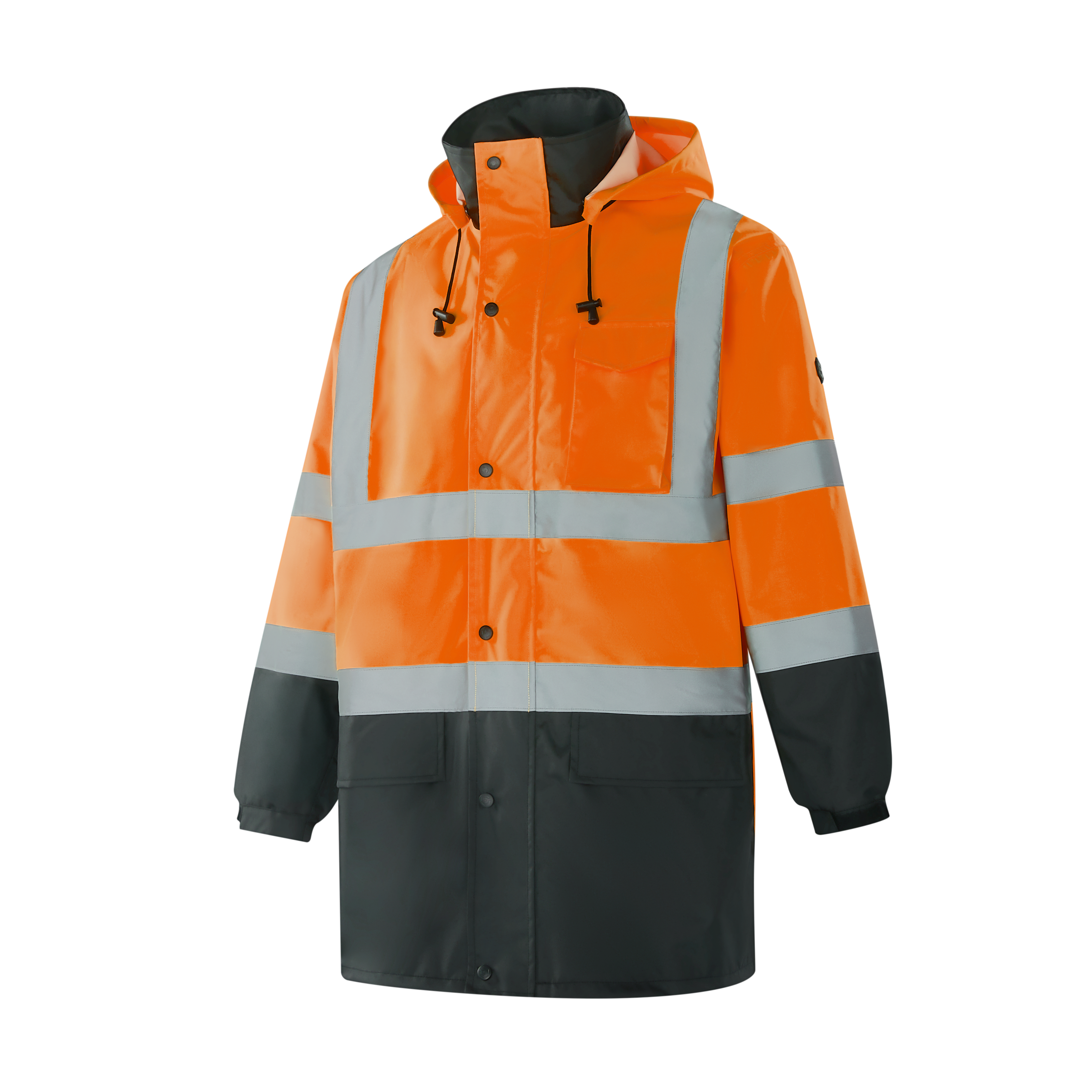 DRESDEN - WR301 - Hi-vis Rain Jacket Class 3 - Werkvis