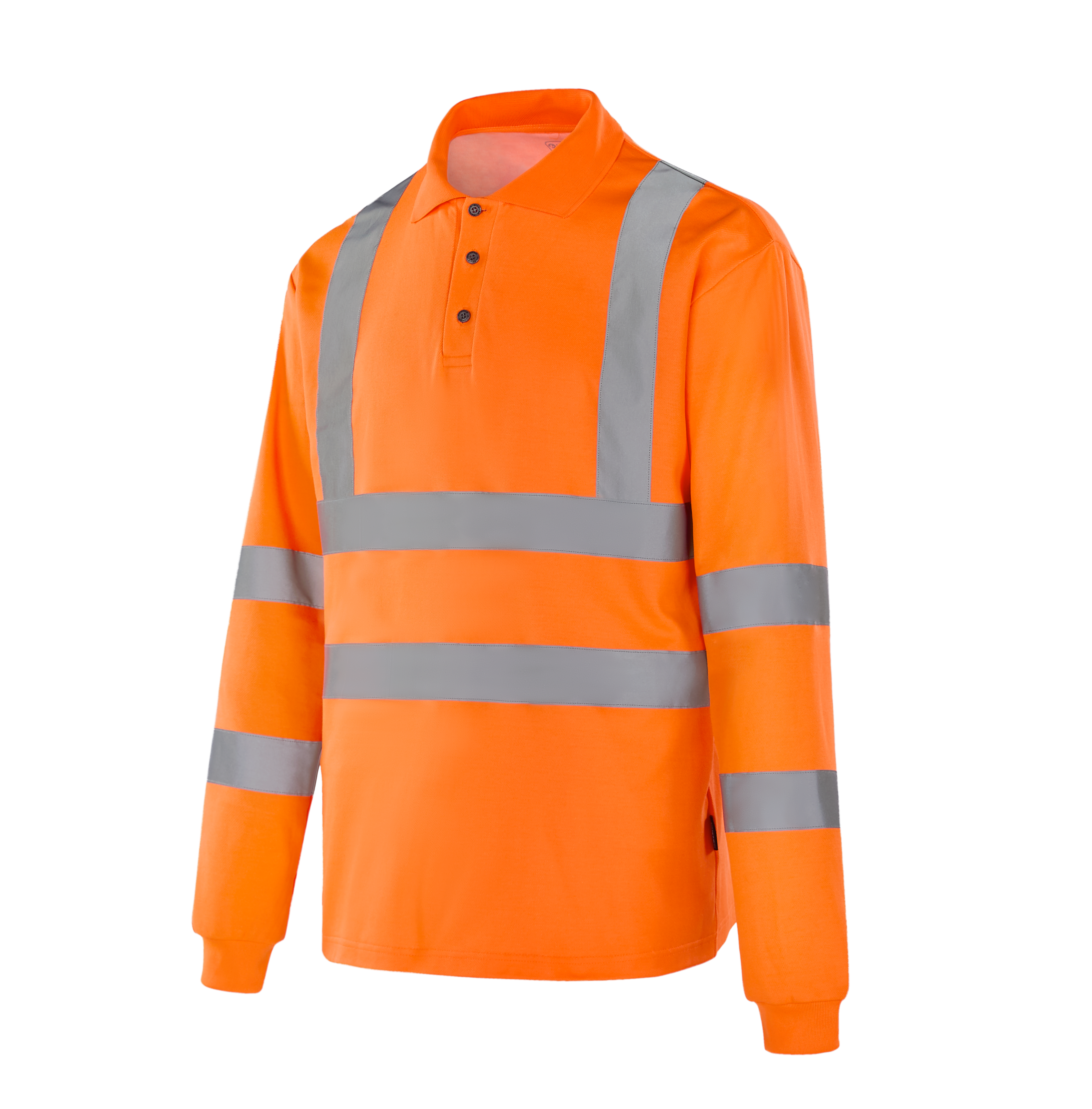 GENEVE - WT302 - Hi-vis long sleeve POLO - Werkvis