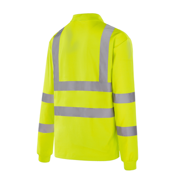 GENEVE - WT302 - Hi-vis long sleeve POLO - Werkvis