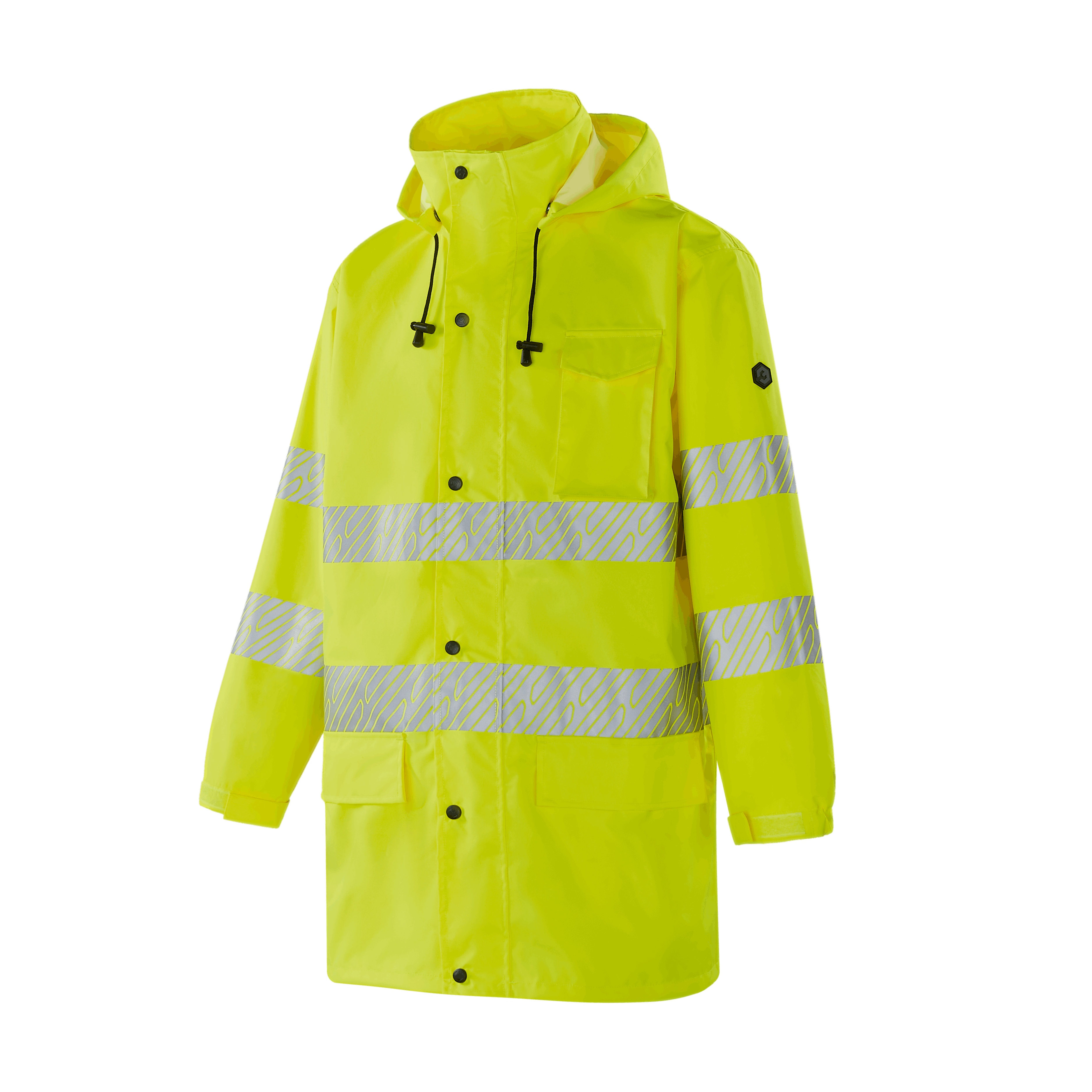 GRANADA - WR302 - Hi-vis Rain Jacket Class 3 - Werkvis